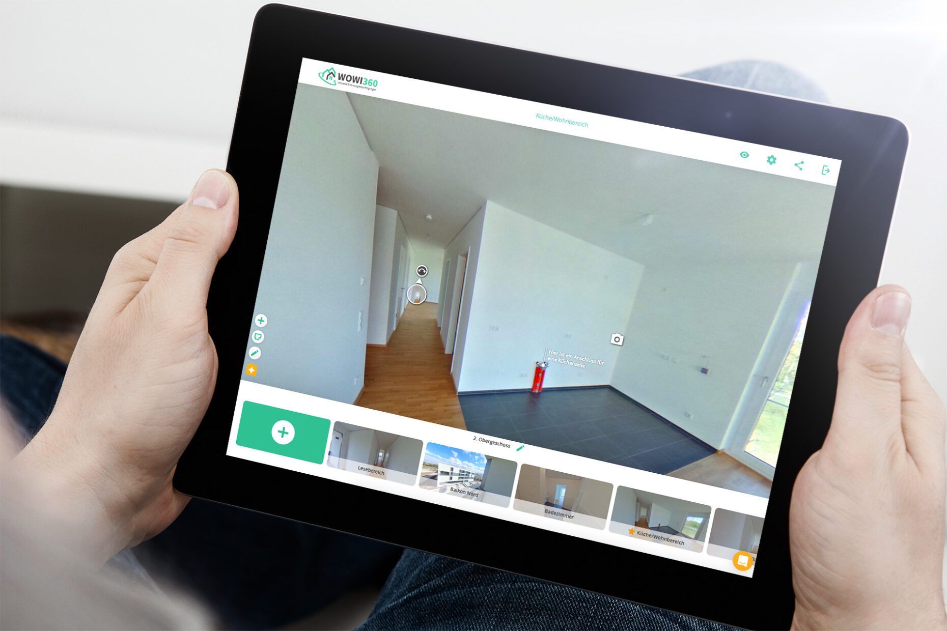 WoWi360 – Virtuelle Wohnungsbesichtigung im Bestand