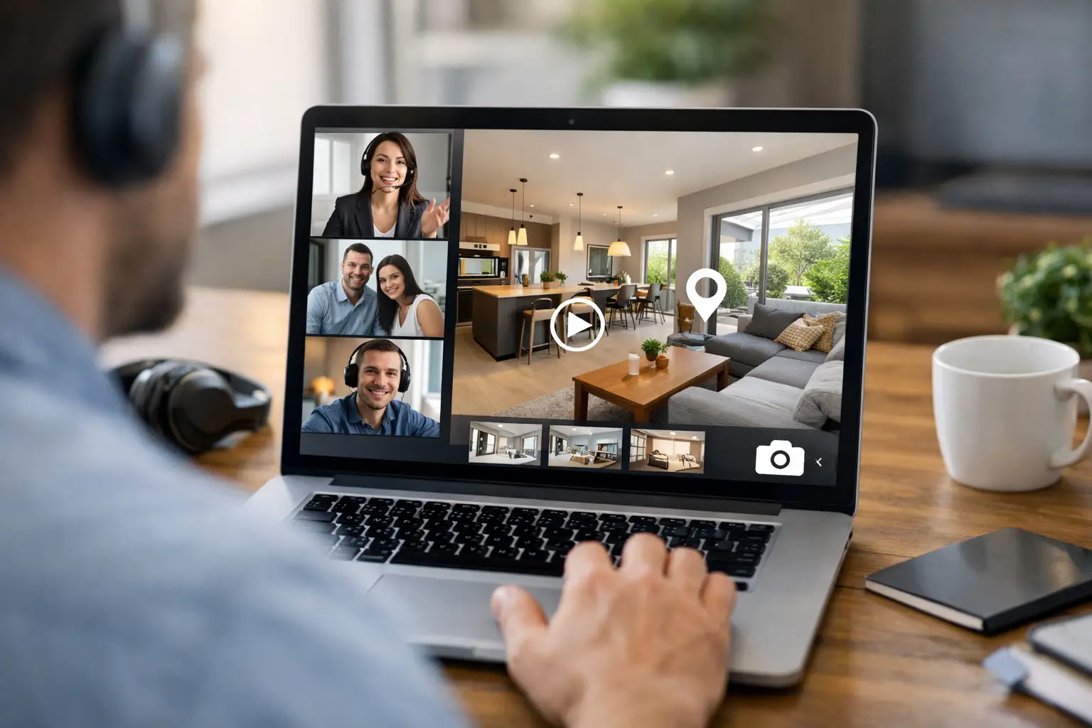 Wie funktionieren virtuelle Open Houses?