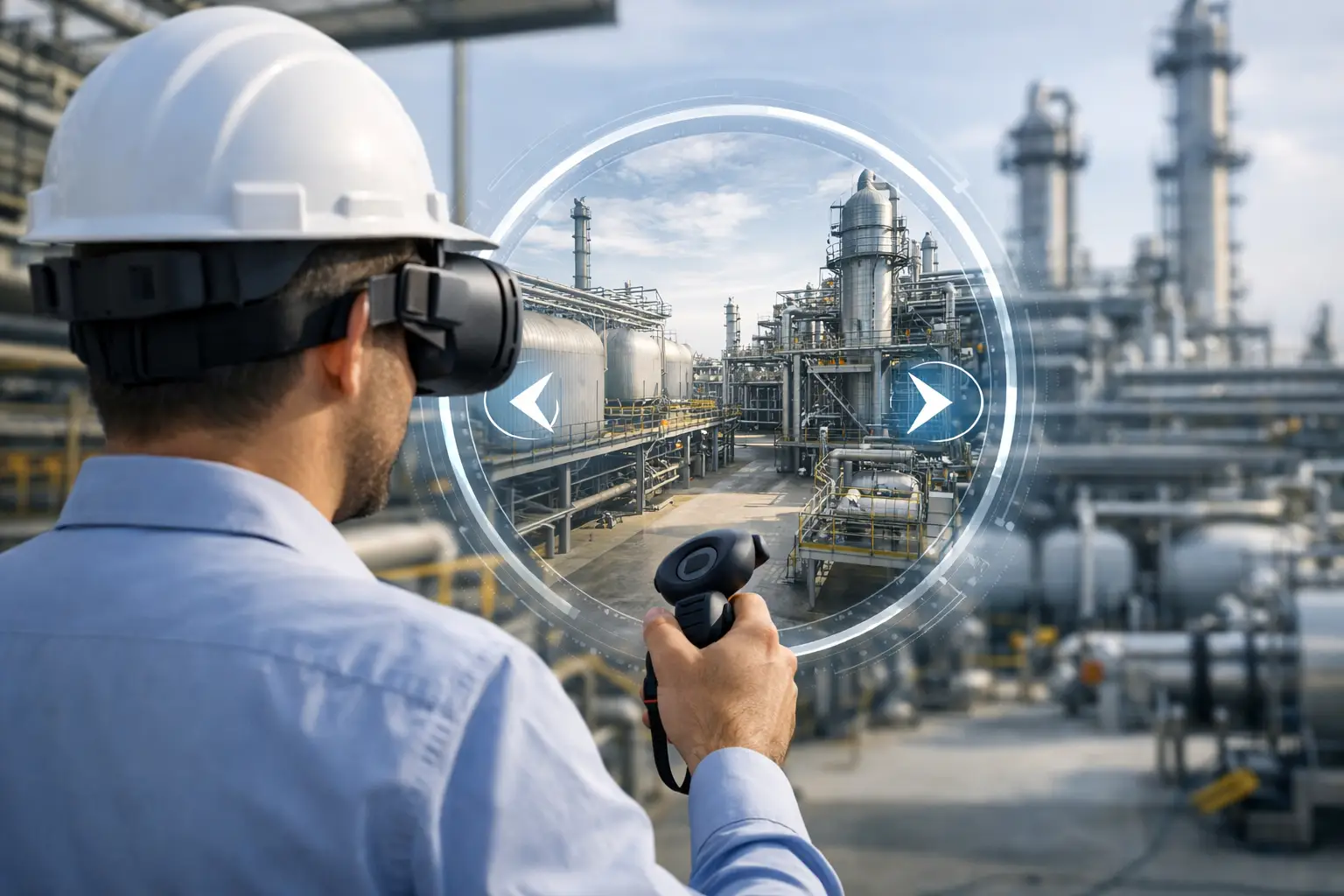 Virtuelle Tour im Industriepark gezielt einsetzen
