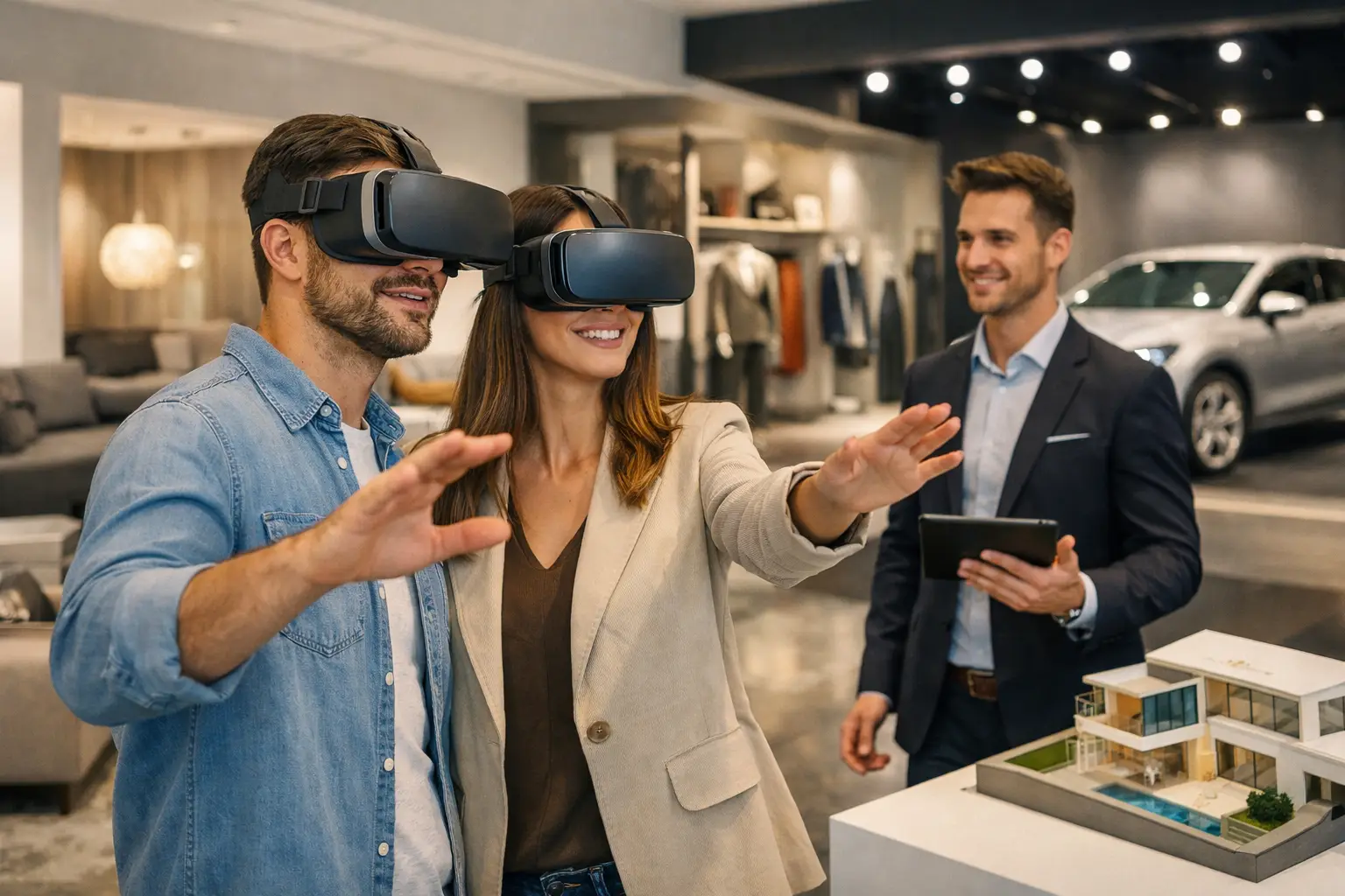 Virtuelle Showroom Ideen, die Entscheidungen fördern