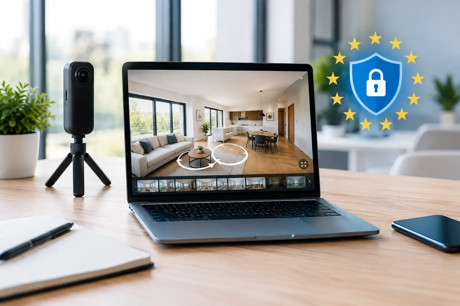So lässt sich eine DSGVO-konforme 360 Tour erstellen